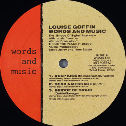 Words And Music; The Bridge Of Sighs Interview - secondary