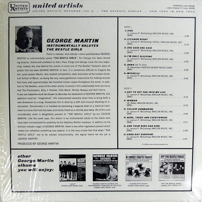George Martin - George Martin Instrumentally Salutes The Beatle Girls