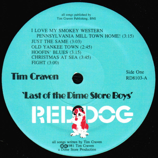 Tim Craven (2) - Last Of The Dime Store Boys