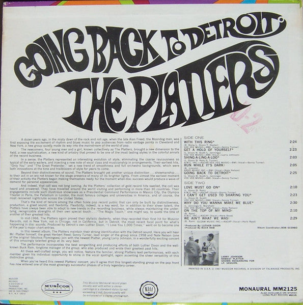 Going Back To Detroit - secondary