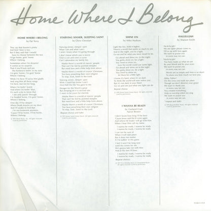 Home Where I Belong - secondary