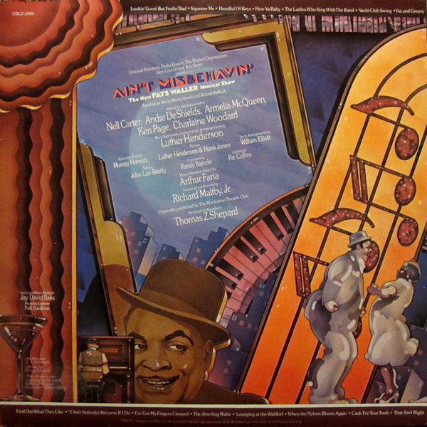 Ain't Misbehavin': The New Fats Waller Musical Show - secondary