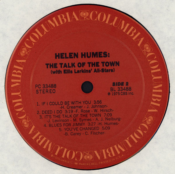 The Talk Of The Town - secondary