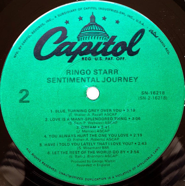 Sentimental Journey - secondary