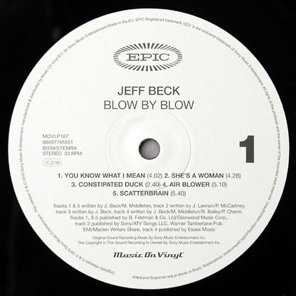 Blow By Blow - secondary