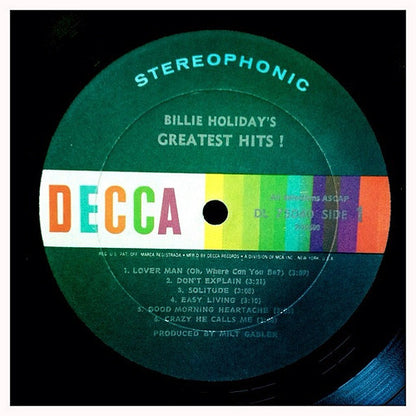 Billie Holiday's Greatest Hits! - secondary