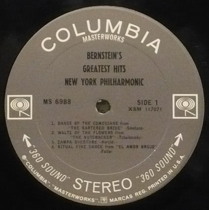 The New York Philharmonic Orchestra - Bernstein's Greatest Hits