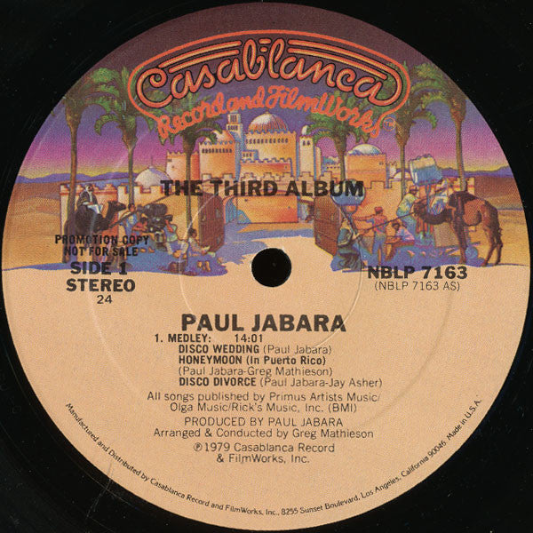 Paul Jabara - The Third Album