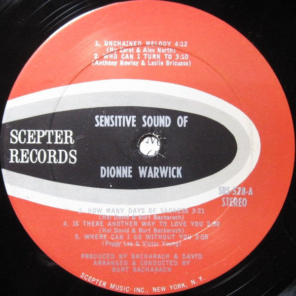 Dionne Warwick - The Sensitive Sound Of Dionne Warwick