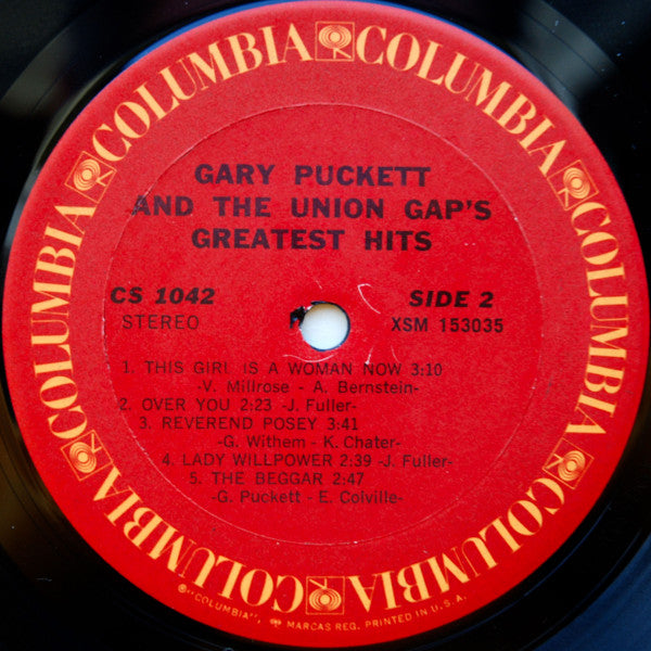 Gary Puckett & The Union Gap's Greatest Hits - secondary