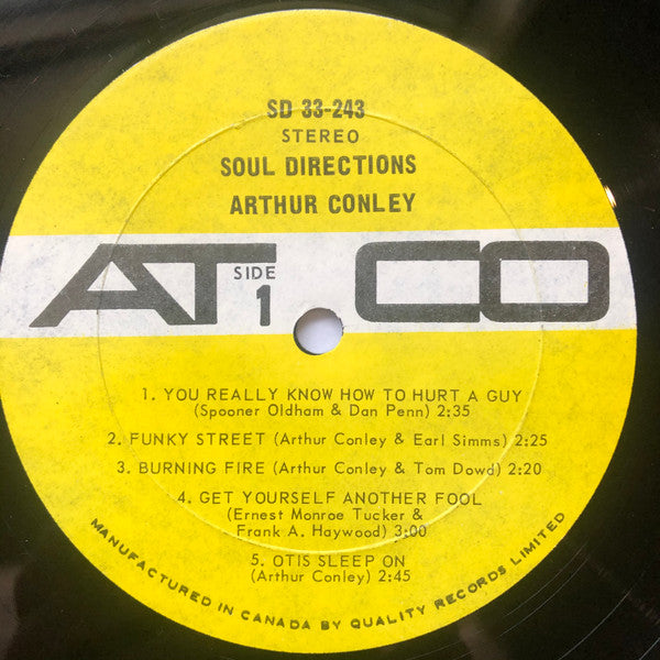 Arthur Conley - Soul Directions