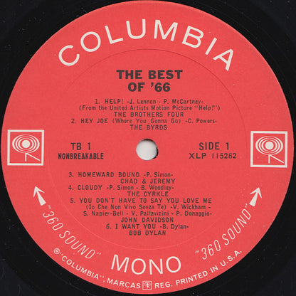 The Best Of '66 (Volume One) - secondary