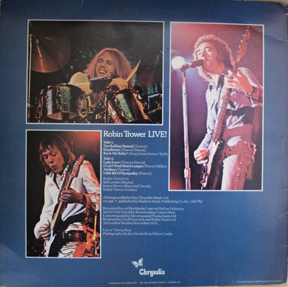 Robin Trower Live! - secondary