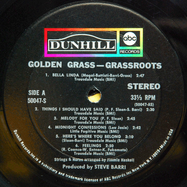 Golden Grass (Their Greatest Hits) - secondary
