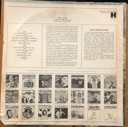 Carl Smith - A Gentleman In Love