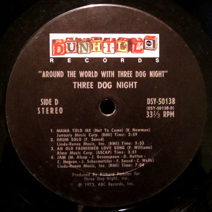 Around The World With Three Dog Night - secondary