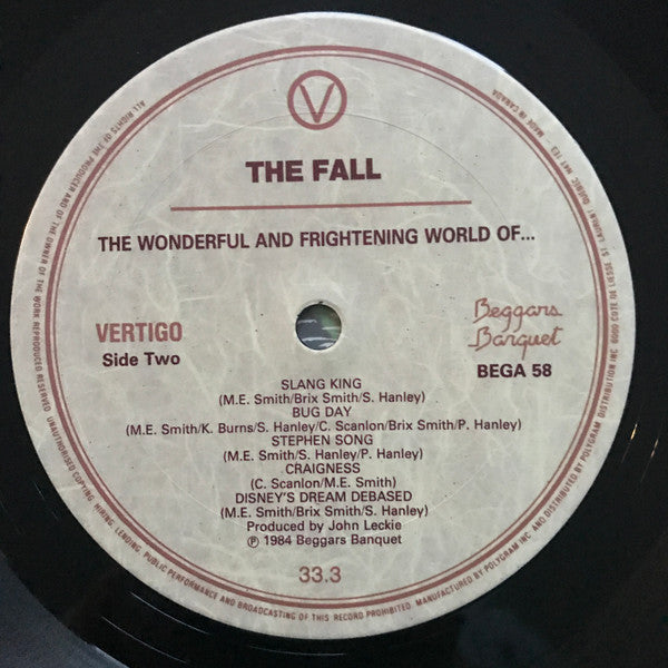 The Fall - The Wonderful And Frightening World Of...