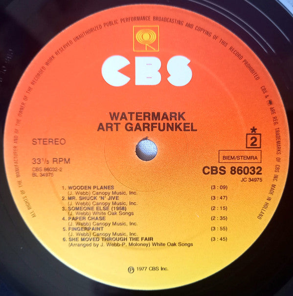 Art Garfunkel - Watermark