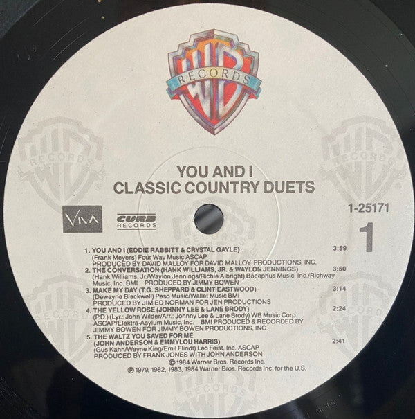 Various - You & I - Classic Country Duets