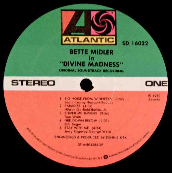 Divine Madness - secondary