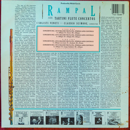Jean-Pierre Rampal - Tartini Flute Concertos
