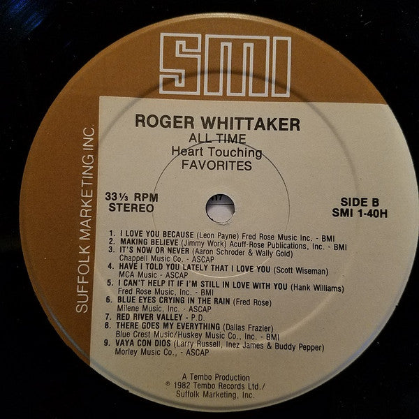 Roger Whittaker - All Time Heart-Touching Favorites