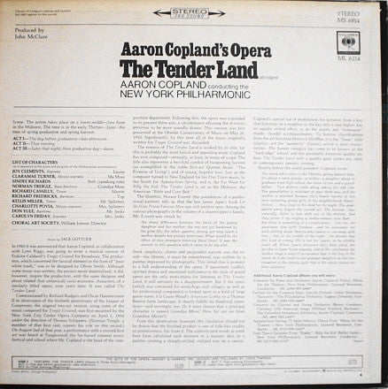 Aaron Copland, New York Philharmonic - The Tender Land (Abridged)