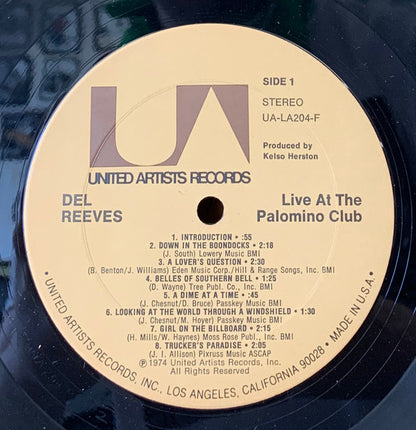 Live At The Palomino Club - secondary