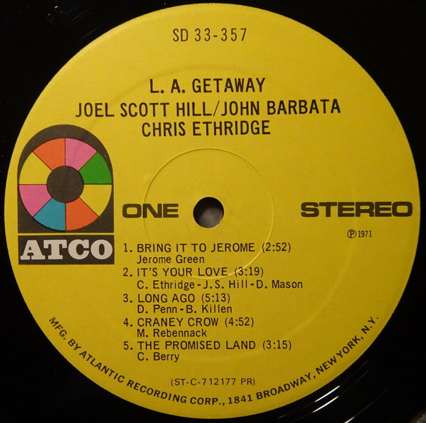 L. A. Getaway - secondary