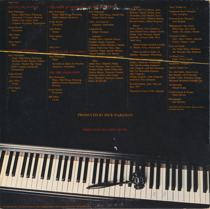 Rick Wakeman's Criminal Record - secondary