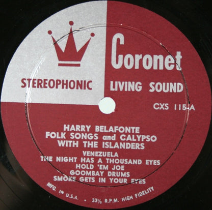 Folk Songs And Calypso - secondary