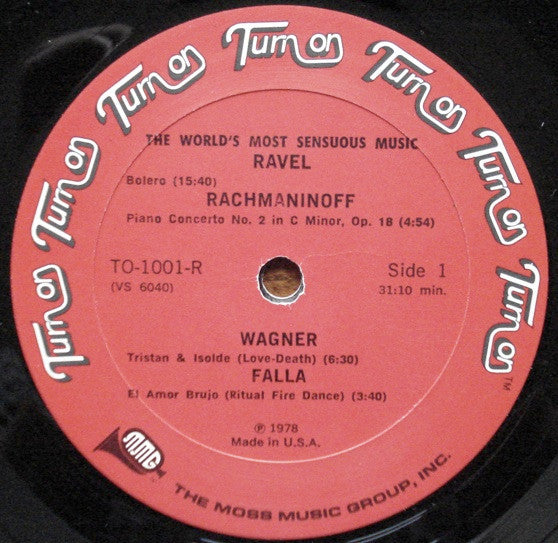 Various - Turn On With The World's Most Sensuous Music