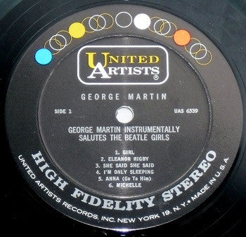 George Martin - George Martin Instrumentally Salutes The Beatle Girls