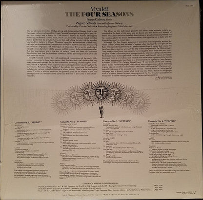 Antonio Vivaldi, James Galway, Zagrebački Solisti - The Four Seasons