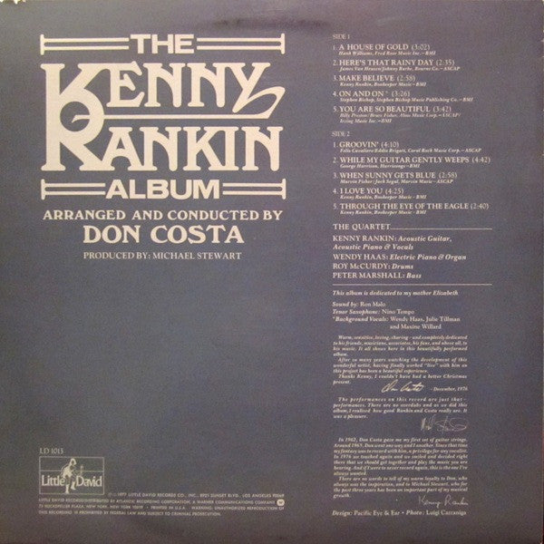 Kenny Rankin - The Kenny Rankin Album