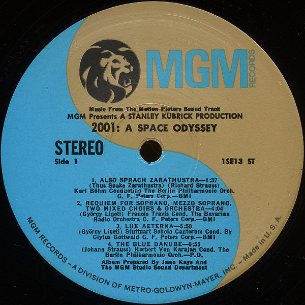 Various - 2001: A Space Odyssey (Music From The Motion Picture Sound Track)