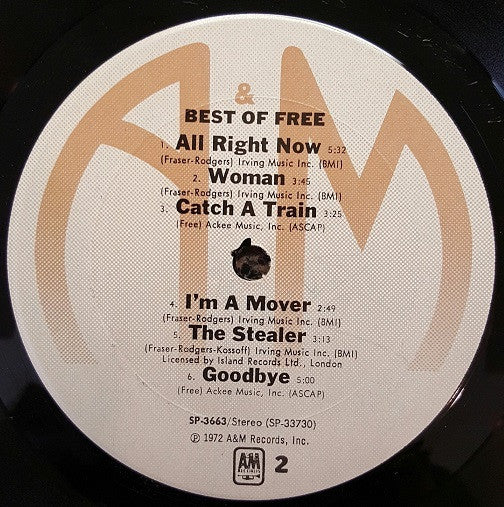 Free - Best Of Free
