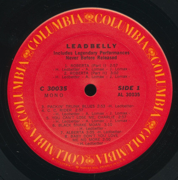 Leadbelly - secondary