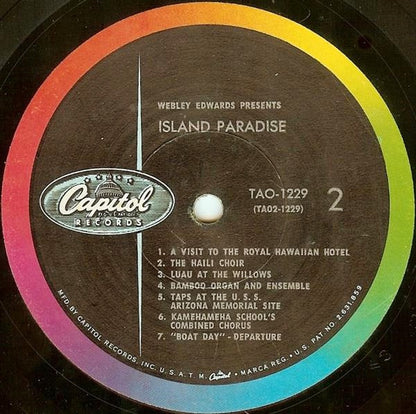 Webley Edwards Presents Island Paradise - secondary