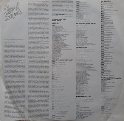 Cy Coleman, David Zippel, Larry Gelbart, "City Of Angels" Original Broadway Cast - City Of Angels (Original Broadway Cast Recording)