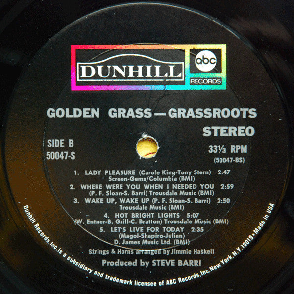 Golden Grass (Their Greatest Hits) - secondary