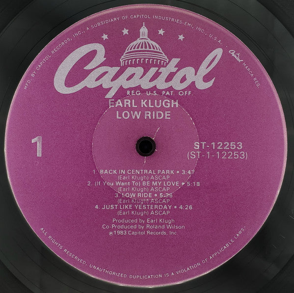 Low Ride - secondary