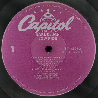 Low Ride - secondary