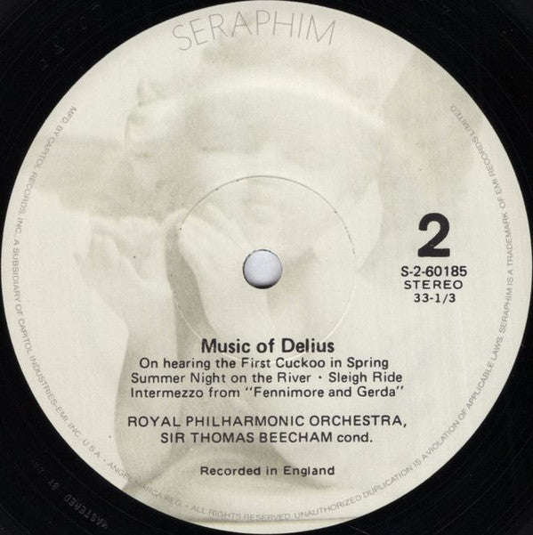 Frederick Delius, Sir Thomas Beecham, Royal Philharmonic Orchestra - Music Of Delius