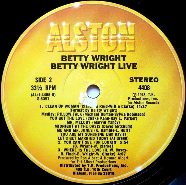 Betty Wright Live - secondary