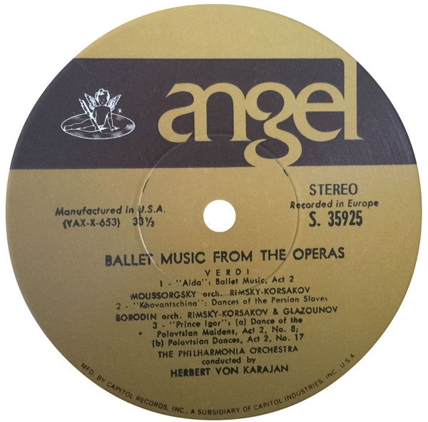 Herbert von Karajan, Philharmonia Orchestra - Ballet Music From The Operas