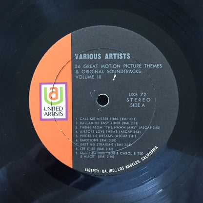 36 Great Motion Picture Themes And Original Soundtracks: Volume 3 - secondary