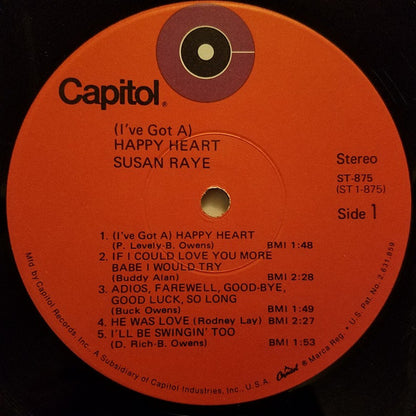 I've Got A Happy Heart - secondary