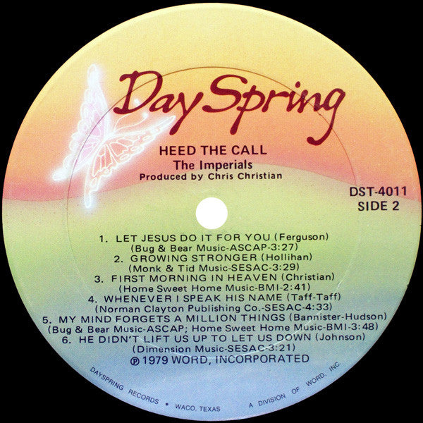 Heed The Call - secondary