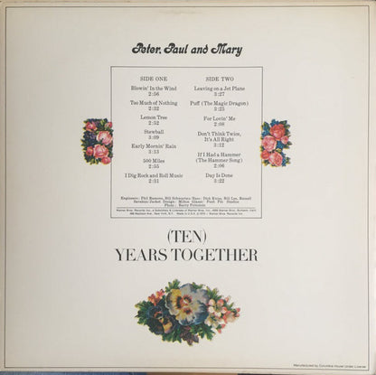 The Best Of Peter, Paul And Mary (Ten) Years Together - secondary
